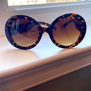 Oversized Tortoise Sunglasses